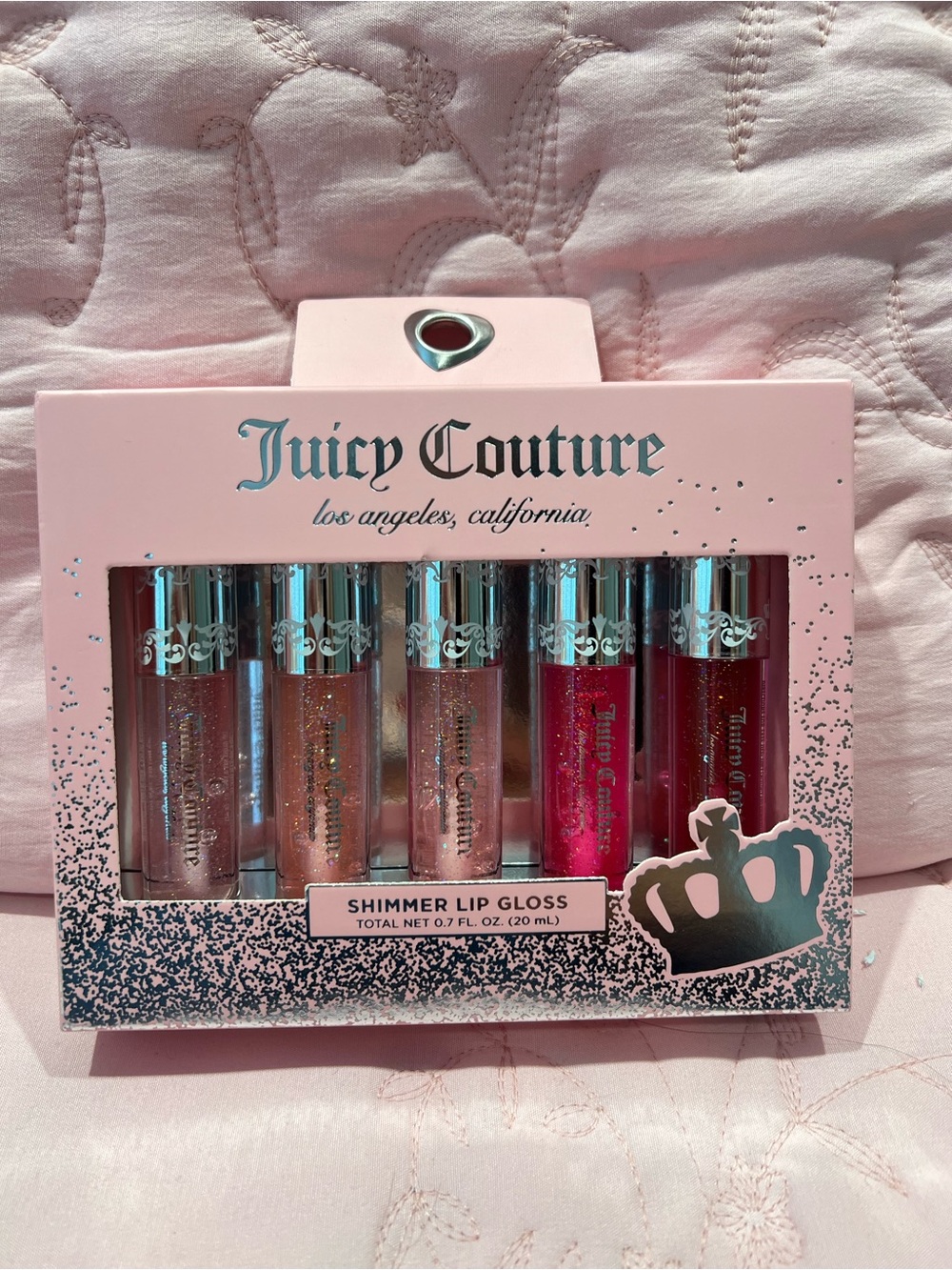 NWT Juicy Couture shimmer lip gloss set with 5 shades - Picture 4 of 9